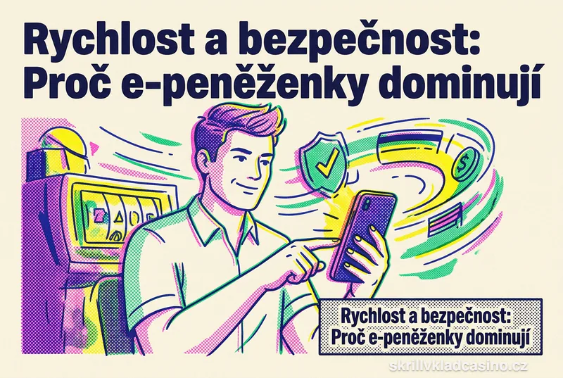 Rychlost a bezpečnost: Proč e-peněženky dominují