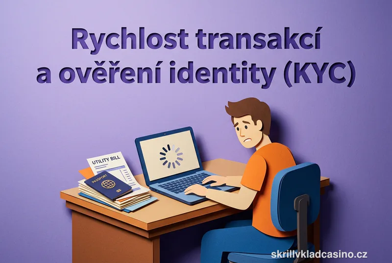 Rychlost transakcí a ověření identity (KYC)