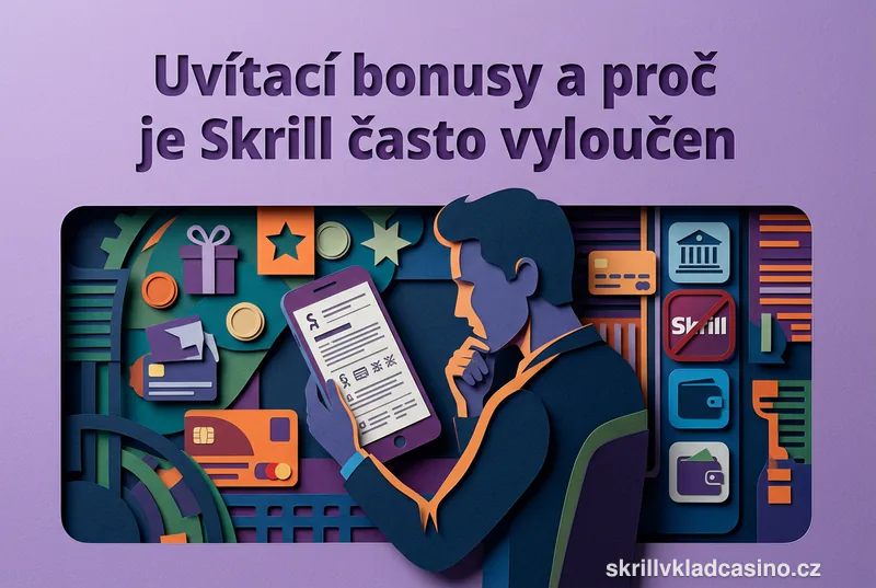 Uvítací bonusy a proč je Skrill často vyloučen